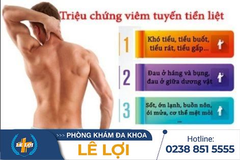 Dấu hiệu viêm tuyến tiền liệt dễ nhận biết ở nam giới