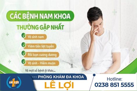 Đa khoa Lê Lợi – Phòng khám nam khoa tốt nhất Vinh