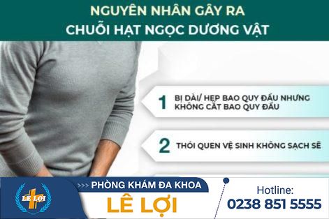 Nguyên nhân nổi hạt ngọc dương vật ở nam giới