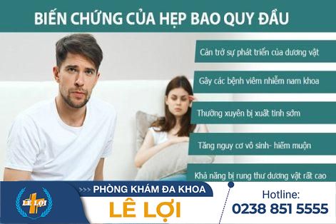 Những ảnh hưởng của hẹp bao quy đầu đối với sức khỏe nam giới