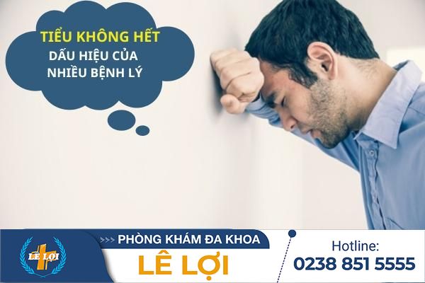 Đi tiểu không hết là do đâu?